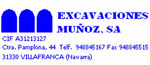 Logotipo Excavaciones Mu&ntilde;oz